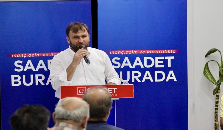 Saadet Partisi Gölcük’ten iktidara faiz göndermesi