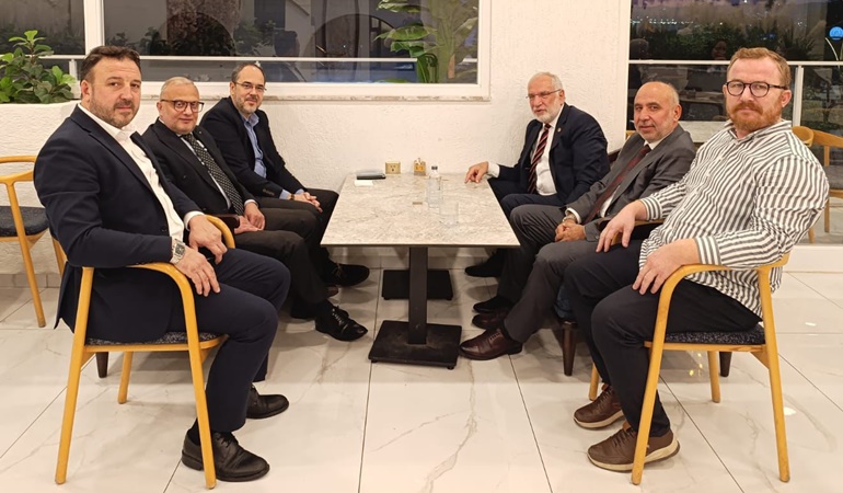 Saadet Partisi İl Başkanı Sarıdoğan, Samsun vekilini ağırladı