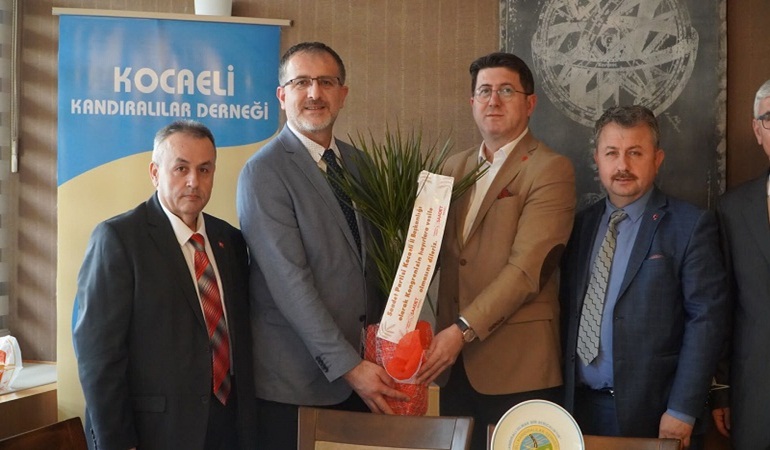 Saadet Partisi il yöneticileri Kandıralılar Derneği’nde