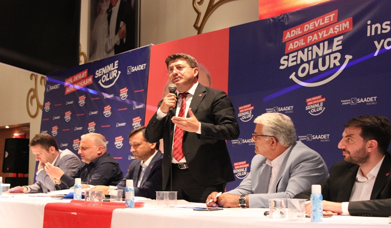 Saadet Partisi’nden heyecan dolu divan