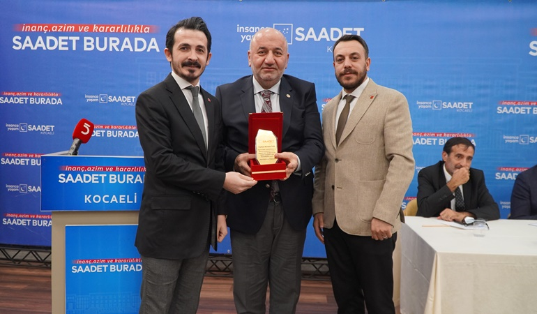 Saadetli gençlerde görev değişimi