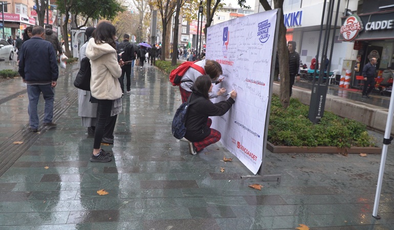 Saadetli kadınlar saha çalışmalarına devam ediyor