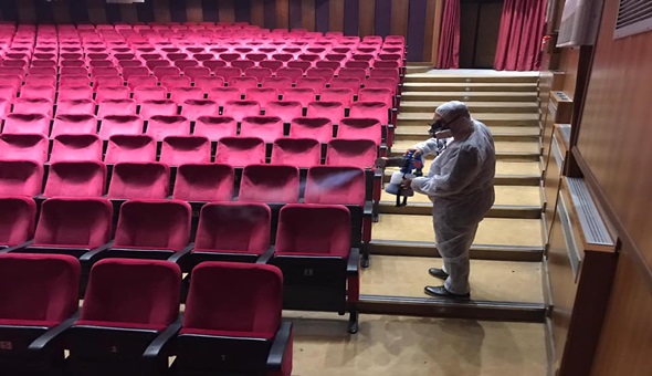 Sabancı Kültür Merkezi'nde corona önlemi