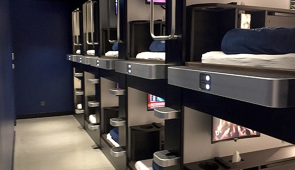 Sabiha Gökçen Havalimanı'nda uyku odaları hizmete girdi  