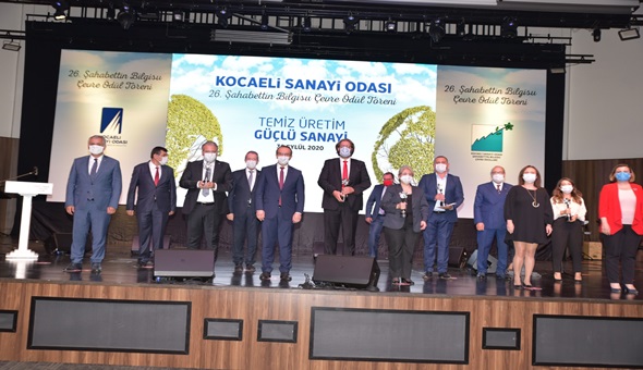 Şahabettin Bilgisu Çevre Ödülleri 4 sektörde paylaşıldı