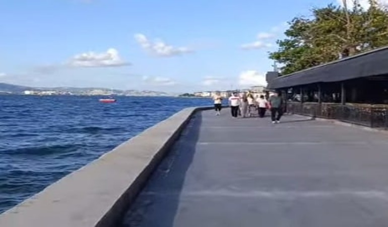 Sahil kenarında bir tek ağaç yok! Her taraf beton