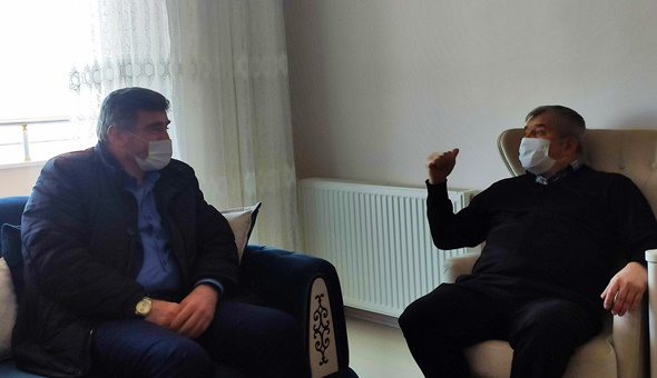 Sami Çakır’dan gazi ailesine ziyaret