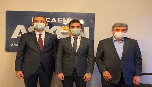 Sami Çakır’dan Genç Askon’a ziyaret