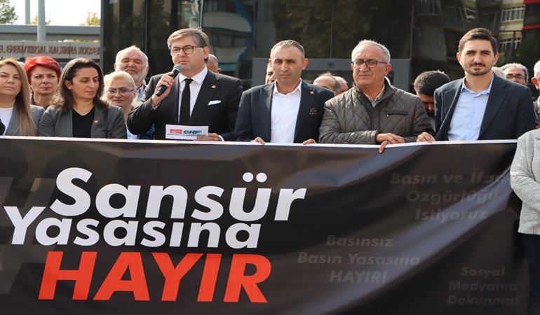 Sansür yasasıyla gizlemeye çalıştıklarınıza son vereceğiz