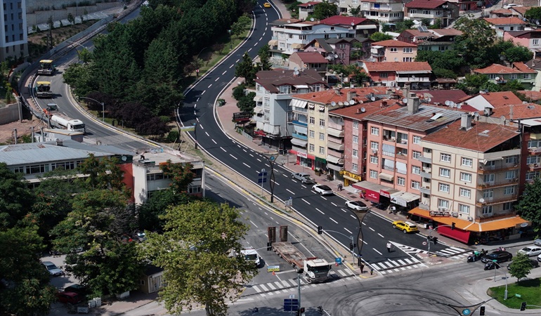 Santral Rampası’nın çıkış istikameti yeniden trafiğe açıldı