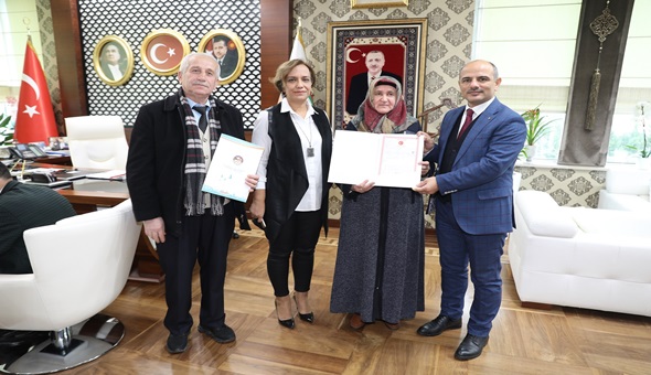 Sarnıç Han'da tapular verildi