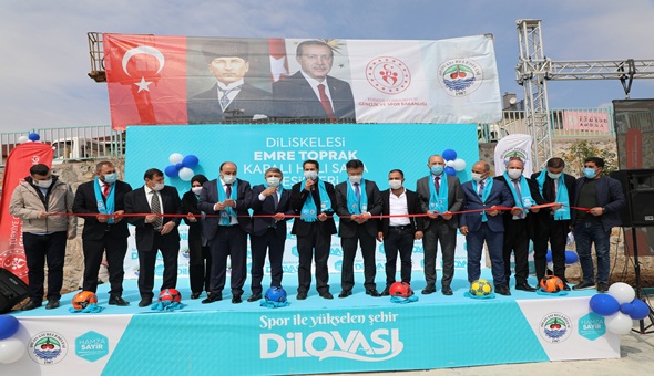 Şayir’den yükselen şehir Dilovası’na bir spor tesisi daha 