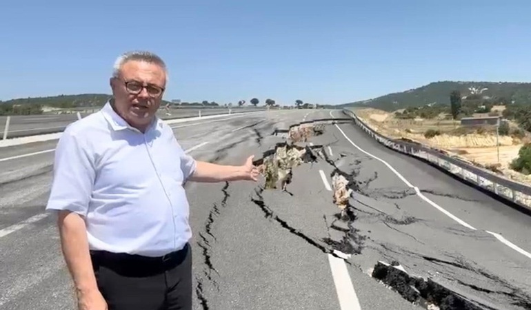 Seçim öncesi göz boyamak için yapılan yol, seçimden sonra çöktü