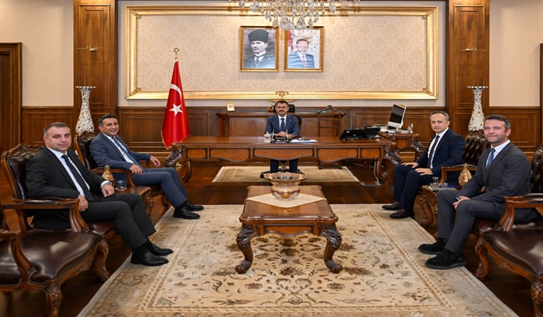 SEDAŞ Genel Müdürü Danacı ve bölge müdürleri Vali Aktaş’ın kapısını çaldı