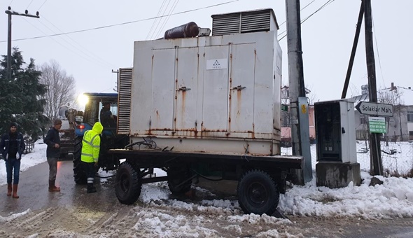 SEDAŞ kar seferberliğine doludizgin devam ediyor 