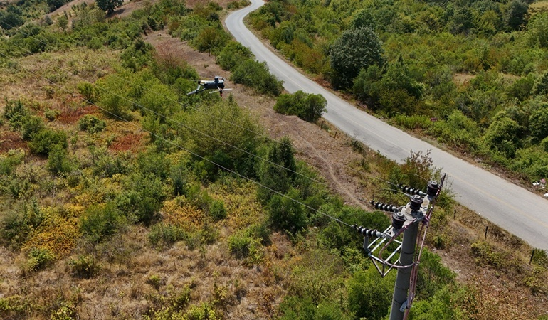 SEDAŞ’tan ormanlık alanlarda drone destekli denetim