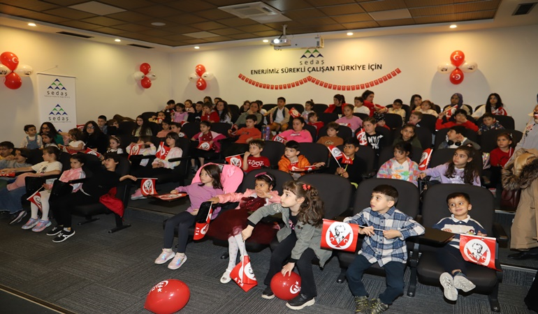 SEDAŞlı çocukların coşkusu