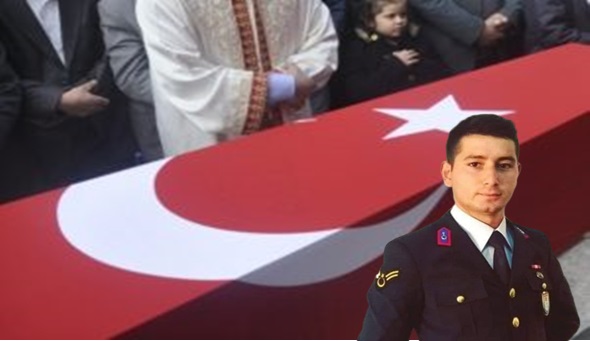 Şehidimizi son yolculuğuna uğurladık