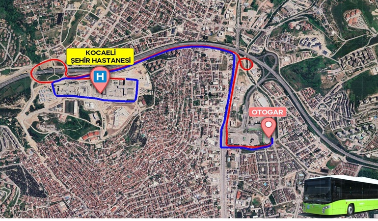 Şehir hastanesi için yeni ulaşım planlaması