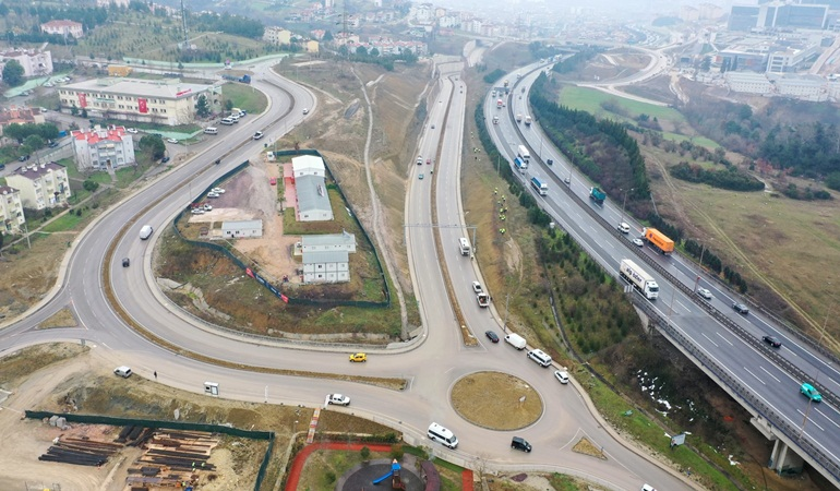 Şehir Hastanesi yolunda çevre düzenlemesi