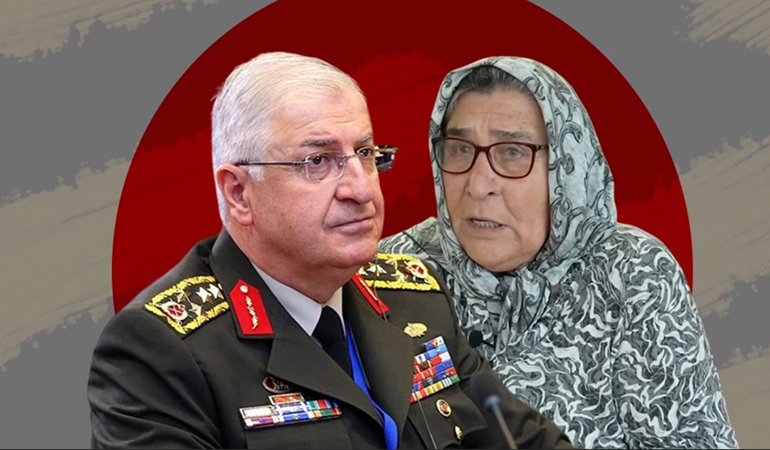 Şehit annesine parmak sallayan bakana tepki