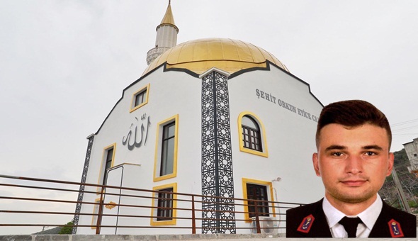 Şehit Orkun Eyice’nin ismi camiye verildi