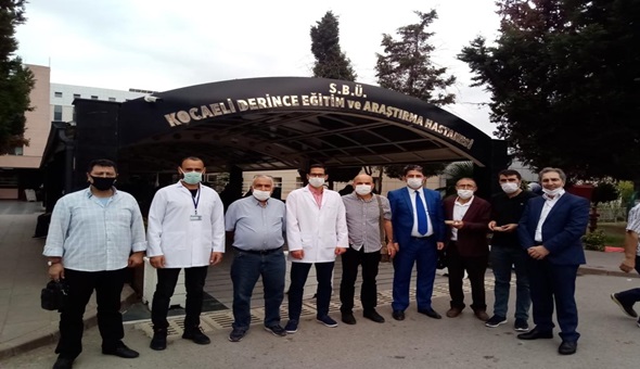 Selimliler Derneğinden sağlıkçılara aşure