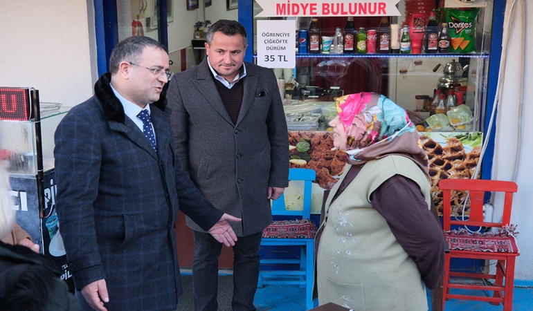 Sertif Gökçe, Derince’yi karış karış geziyor