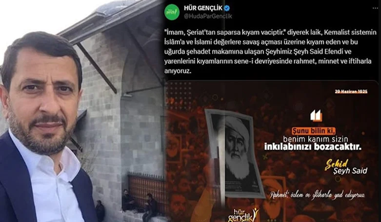 Şeyh Sait’i şehit saydı