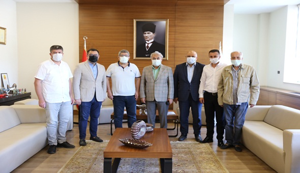 SGK İl Müdürü Nacar’dan KOTO yönetimine Sosyal Güvenlik Haftası ziyareti