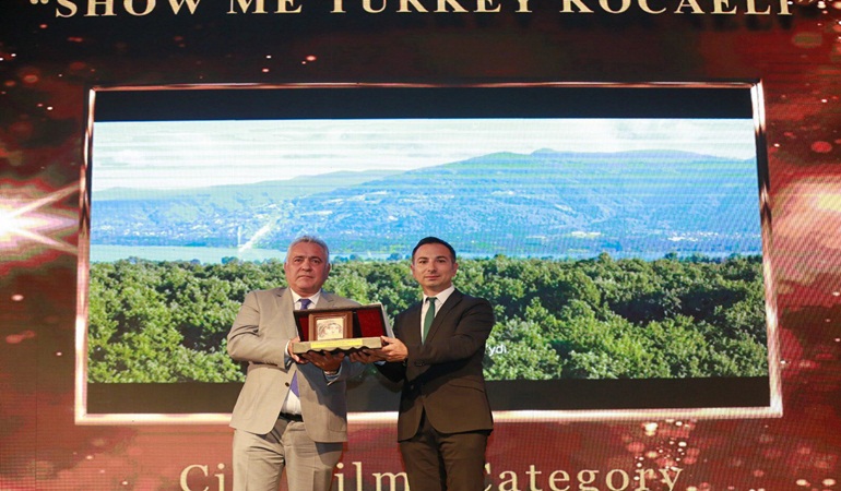 Show Me Türkiye Kocaeli, en iyi turizm filmi ödülünü aldı