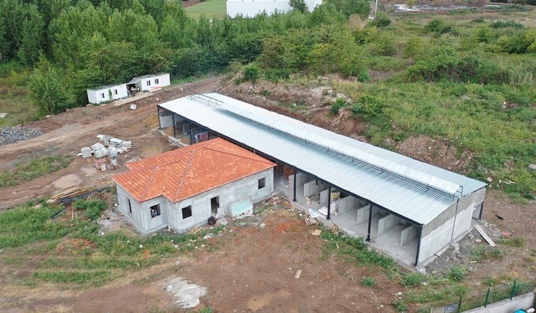 Sokaktaki can dostlarımızın yeni yuvasında çalışmalar hızlandı    