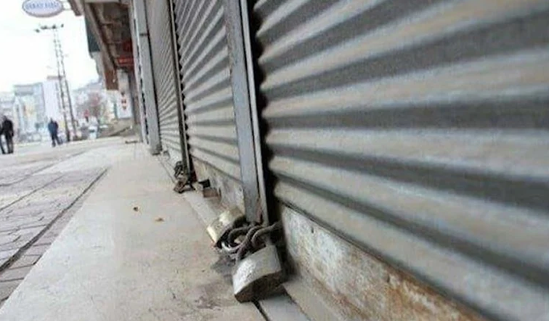 Son 8 ayda binlerce esnaf kepenk kapattı