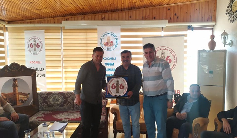 Sorgunlular Derneği’nde nöbet değişimi