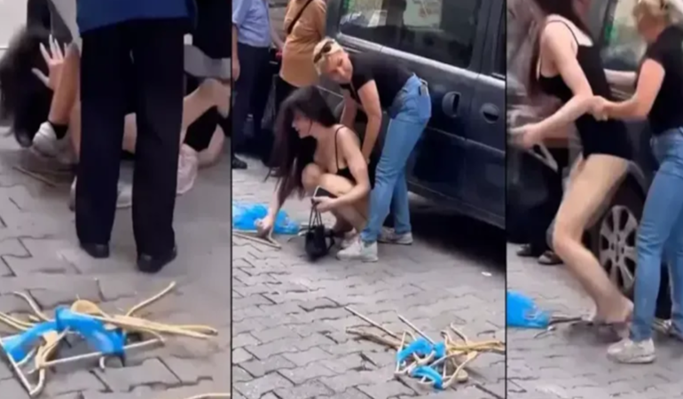 Şortlu kadına saldırı o AKP'linin hoşuna gitti!