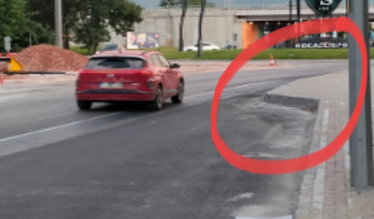 Stadyum Yolu’nda kaza geliyorum diyor!