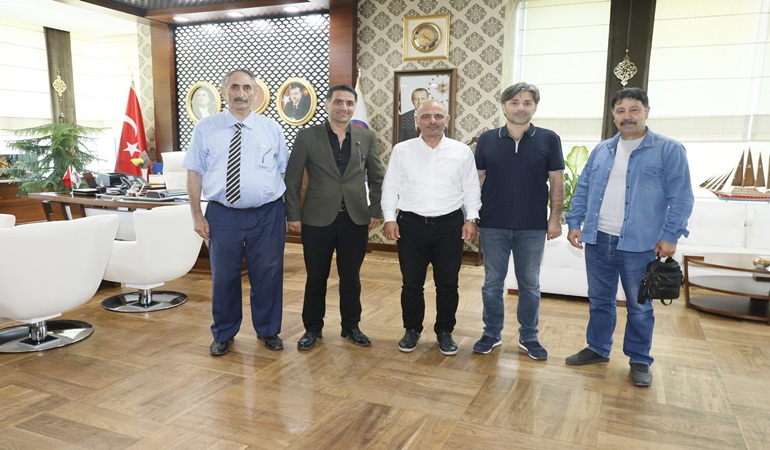 STK temsilcilerinden Başkan Söğüt’e teşekkür 