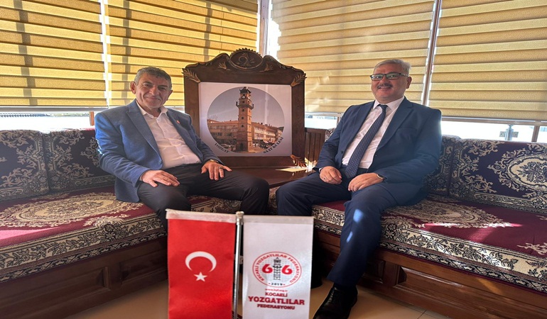 Suat Yazan’dan Yozgatlılar Federasyonu’na ziyaret