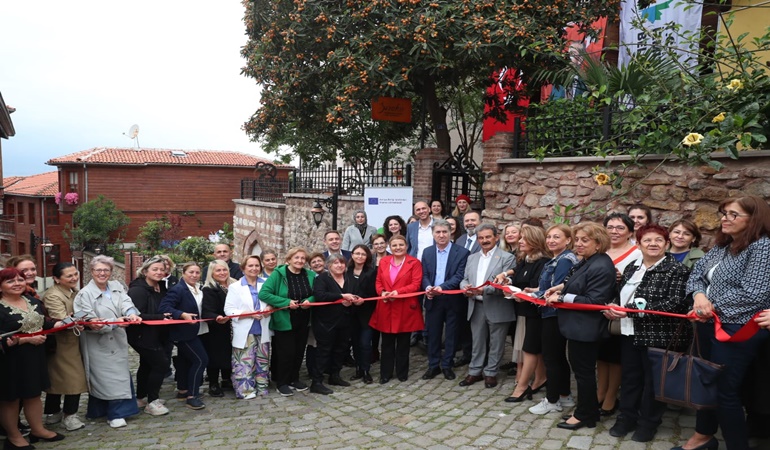 Sürdürülebilir Sanat Kadın Kooperatifi Tarihi Kapanca Sokak’ta hizmette