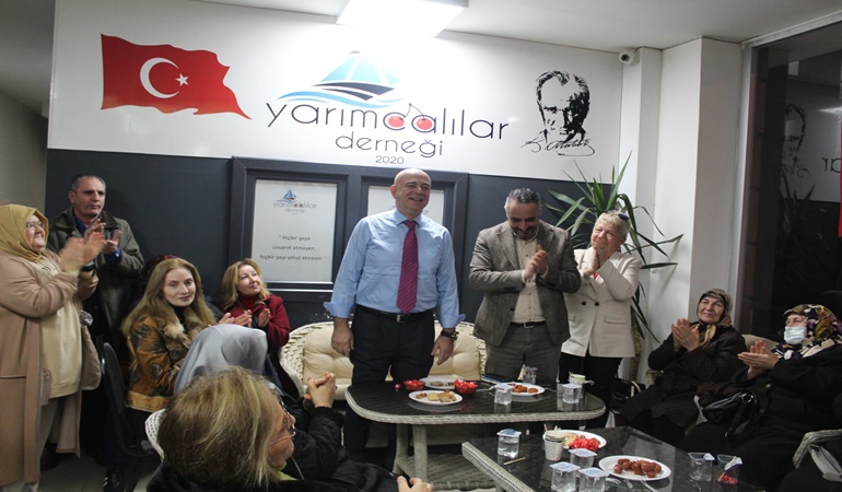 Tayfun Balıkçı’ya Yarımca’da coşkulu karşılama