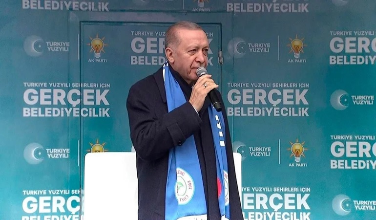 Tayyip Erdoğan geçmişi suçladı