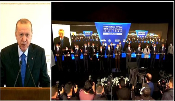 Tayyip Erdoğan otoyol açılışında da illet zillet dedi!