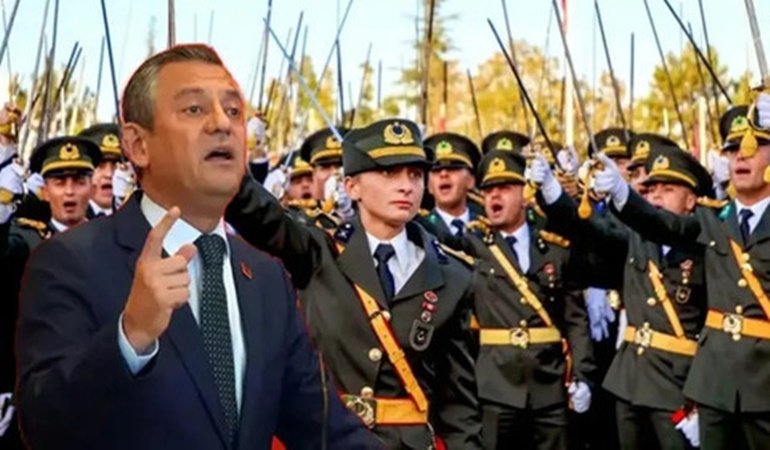 Teğmenleri geri getirip de onların rütbesini takmayan namussuzdur, şerefsizdir