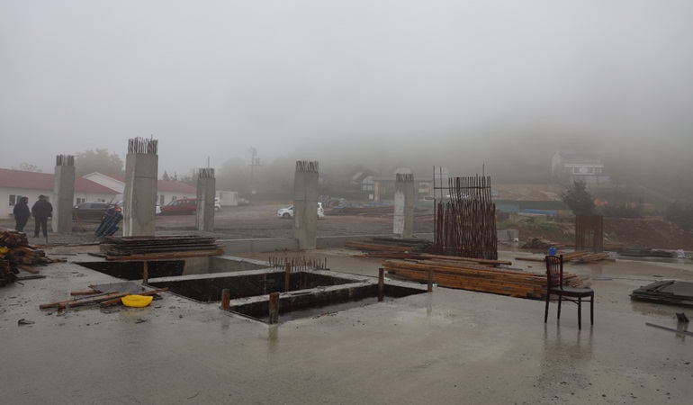 Teleferiğin panoramik kabinlerinin üretimine başlandı