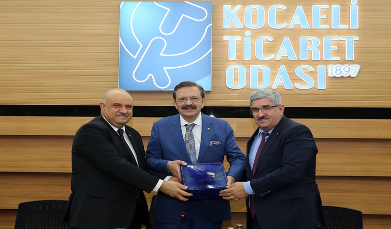 TOBB Başkanı Hisarcıklıoğlu, KOTO Başkanı Bulut ve ekibiyle gurur duyuyor