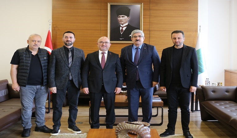 TSE Başkanı Mahmut Sami Şahin KOTO’da ağırlandı