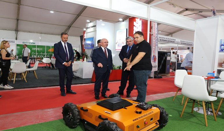 TSE Başkanı Şahin, Kocaeli’ye gelip o fuarları ziyaret etti