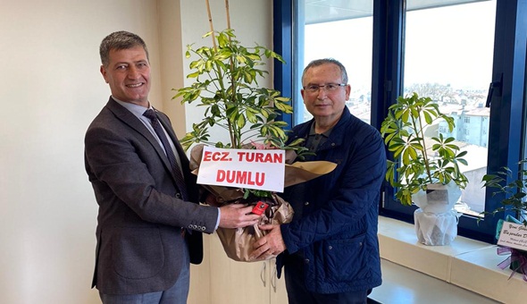Turan Dumlu’dan Emirşah Torun’a ziyaret