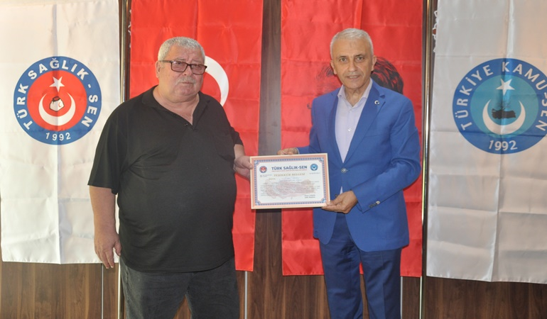 Türk Sağlık Sen’de veda!