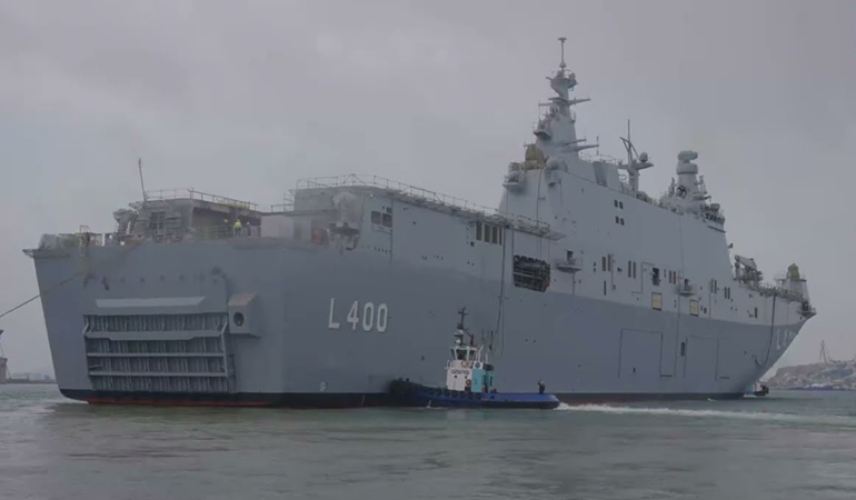Türkiye’nin en büyük askeri gemisi TCG Anadolu, 30 Kasım’da İzmit’te